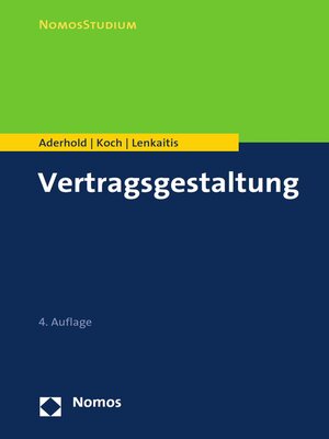 cover image of Vertragsgestaltung